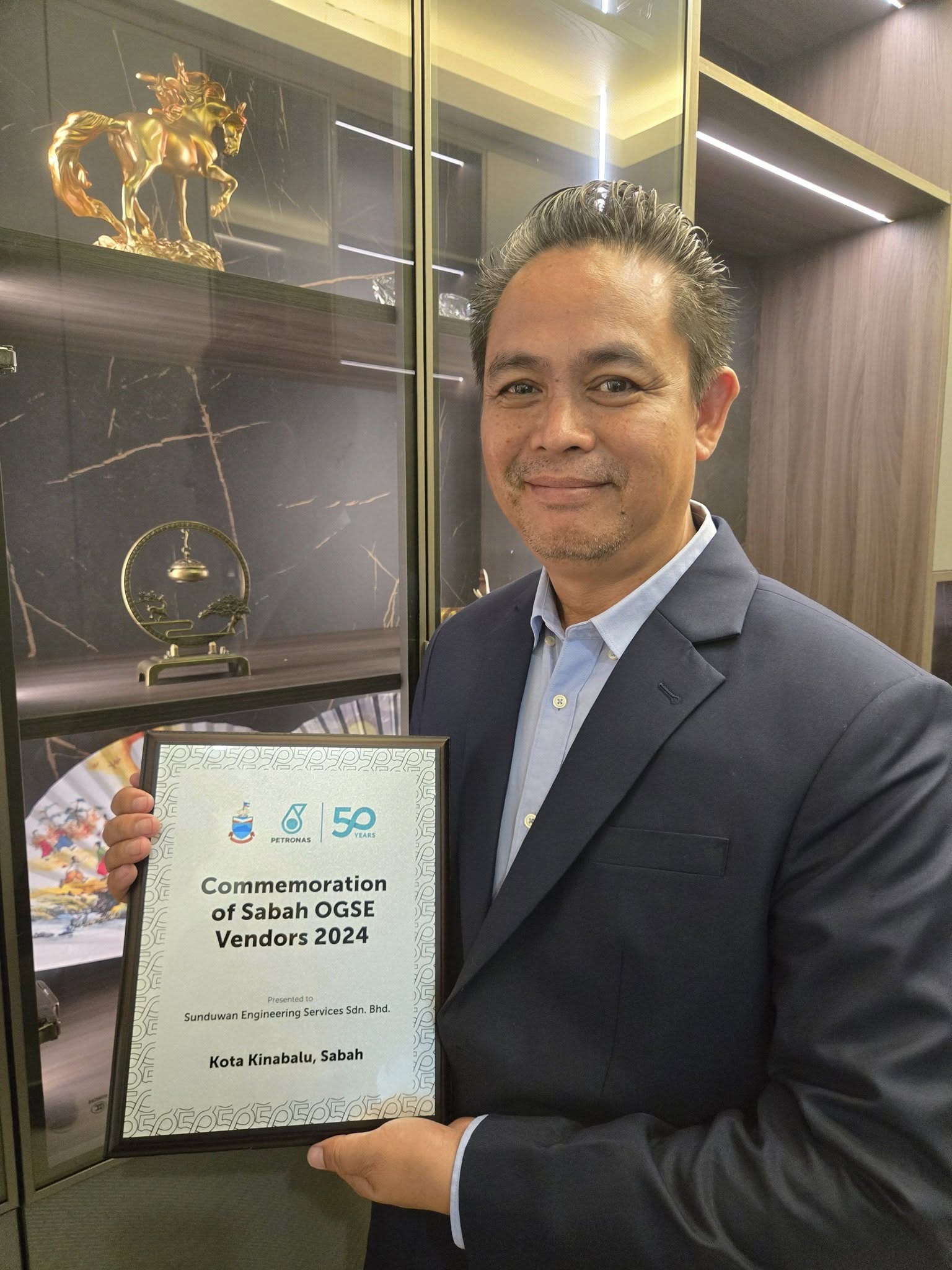 Sunduwan team at PETRONAS SOGSE commemoration